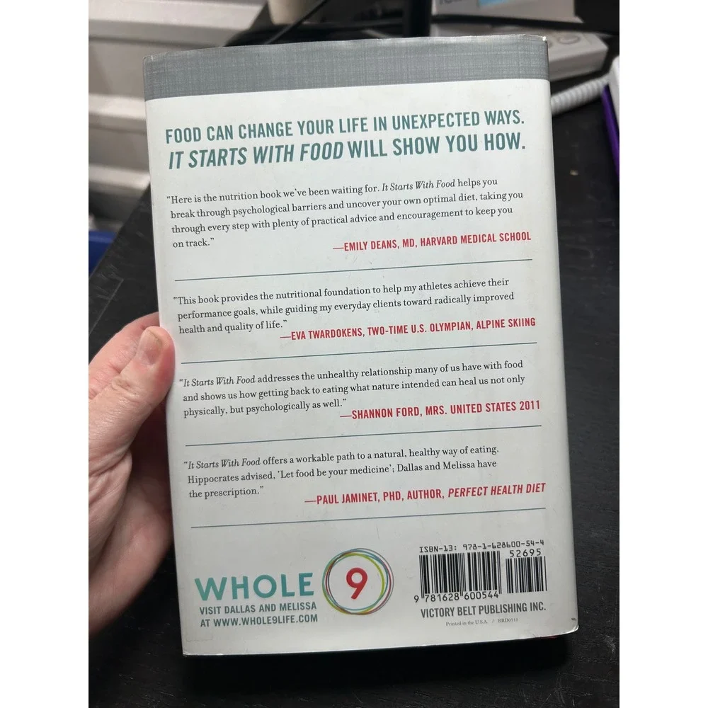 It Starts With Food Dallas Hartwig Melissa Hartwig Whole30 Hardcover‎ Book 2014